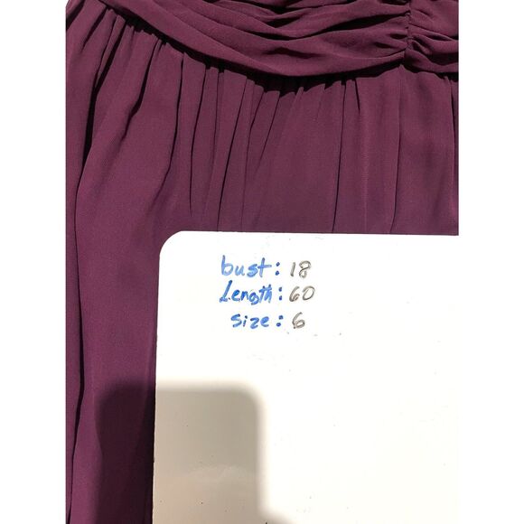 Lauren Ralph Lauren fall Marsala dress burgundy red festive cocktail women 6 New - Picture 8 of 11